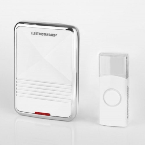 Звонок беспроводной аналоговый Elektrostandard DBQ01M WL 36M Белый фото Звонок беспроводной аналоговый Elektrostandard DBQ01M WL 36M Белый картинка